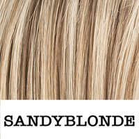 TOPPER LACE TOP IN CAPELLI SINTETICI CORTI LISCI