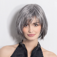 PARRUCCA VISTA CAPELLI MEDI LISCI