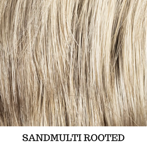 Biondo cenere mesciato Sandmulti rooted