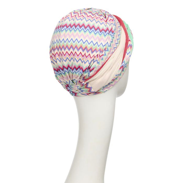 1600 HocYoga Cap 4079 Zigzag Vibes di House of Christine