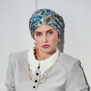 4091 Paisley Love - Blue/Grey