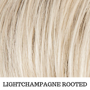 Biondo dorato chiaro Lightchampagne rooted