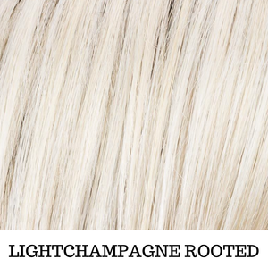 Biondo chiaro dorato Lightchampagne rooted