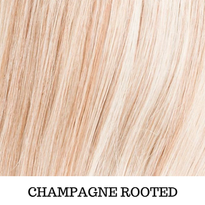 Biondo chiarissimo freddo Champagne rooted