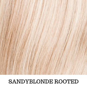Biondo molto chiaro con riflessi cenere Sandyblonde rooted