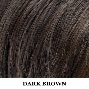 Dark Brown Tipped - Castano scuro effetto degradé