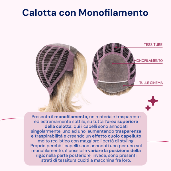 PARRUCCA JUMP MONO CAPELLI CORTI LISCI