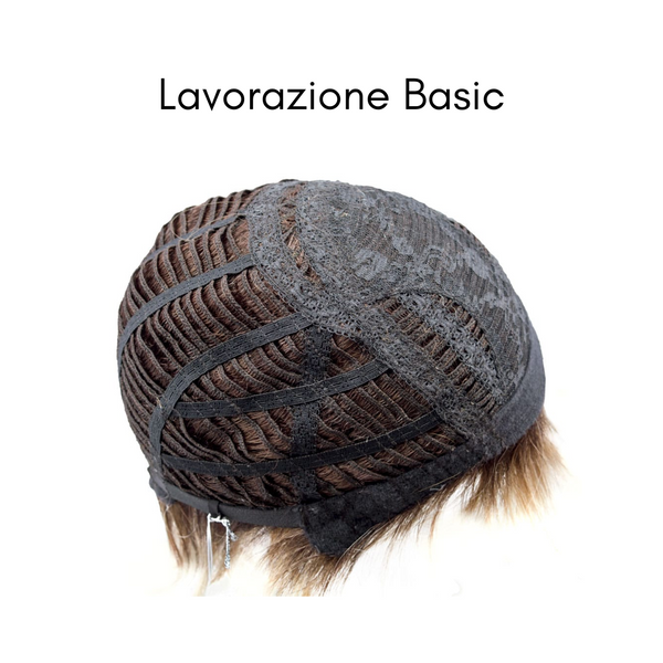 PARRUCCA TABU CAPELLI LUNGHI MOSSI FIBRA TERMORESISTENTE