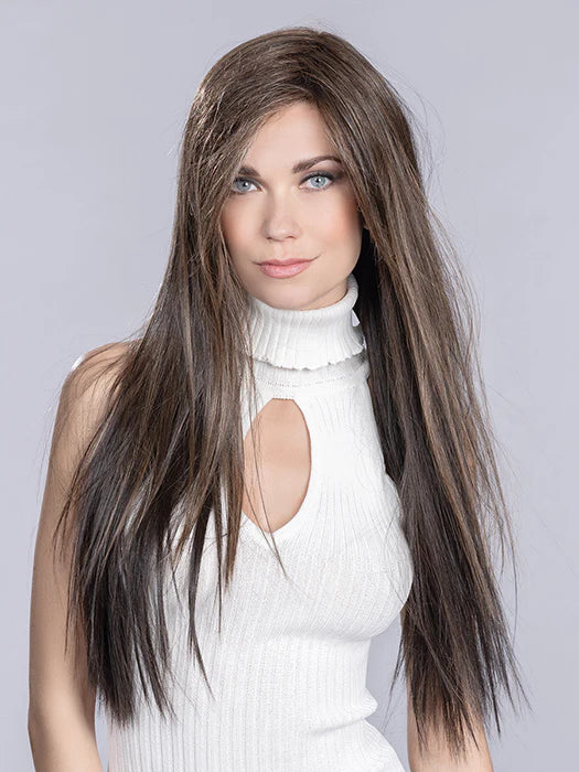 PARRUCCA LOOK CAPELLI LUNGHI LISCI IN FIBRA TERMORESISTENTE