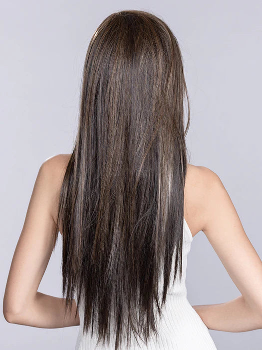PARRUCCA LOOK CAPELLI LUNGHI LISCI IN FIBRA TERMORESISTENTE