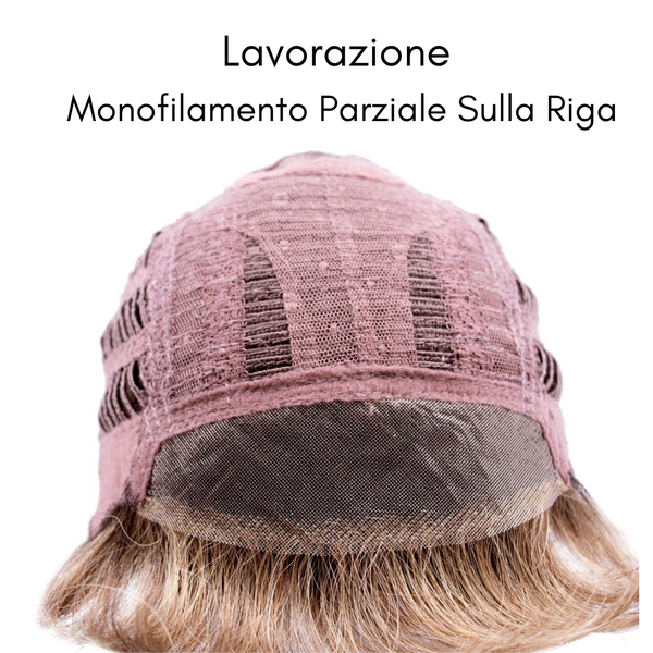 PARRUCCA JACKY CAPELLI MEDI LISCI IN FIBRA TERMORESISTENTE