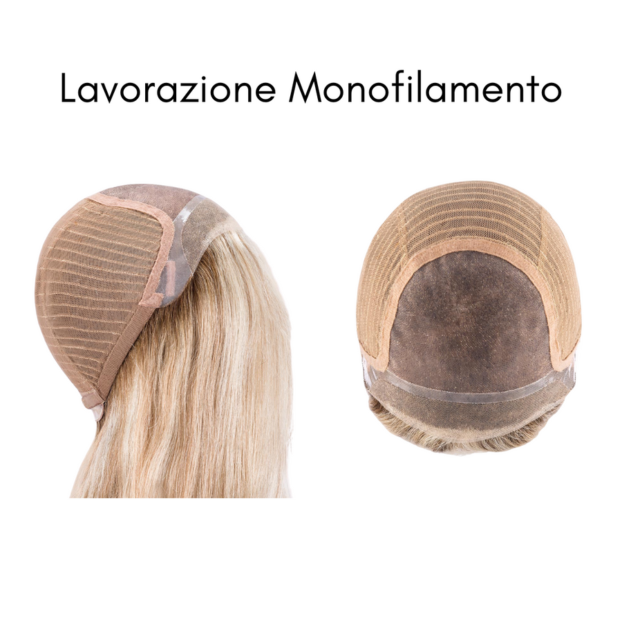 PARRUCCA XENITA HI CAPELLI VERI LUNGHI LISCI