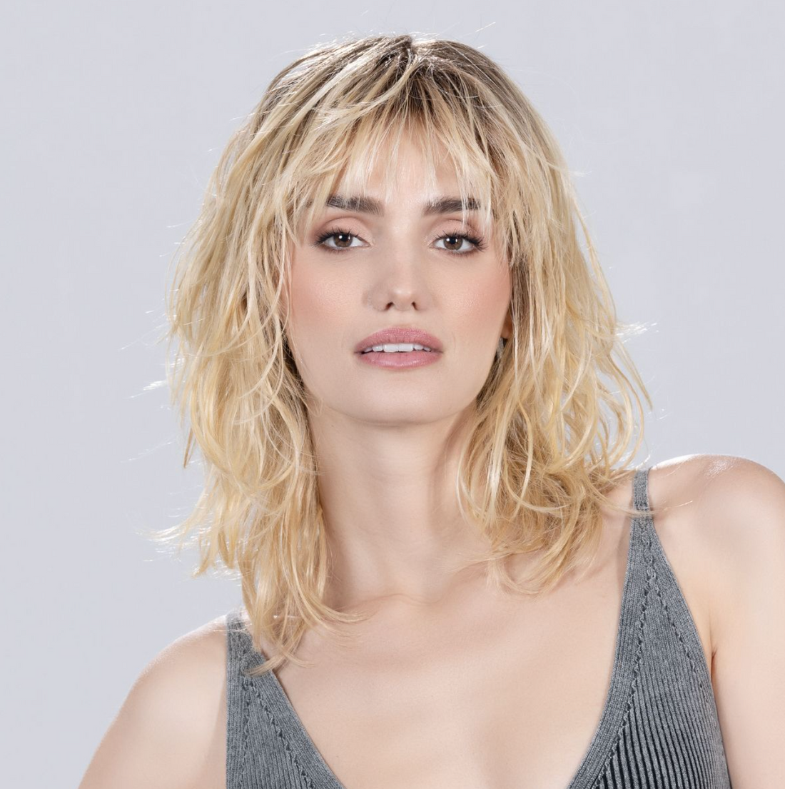 PARRUCCA ENERGY MONO CAPELLI MEDI MOSSI IN FIBRA TERMORESISTENTE