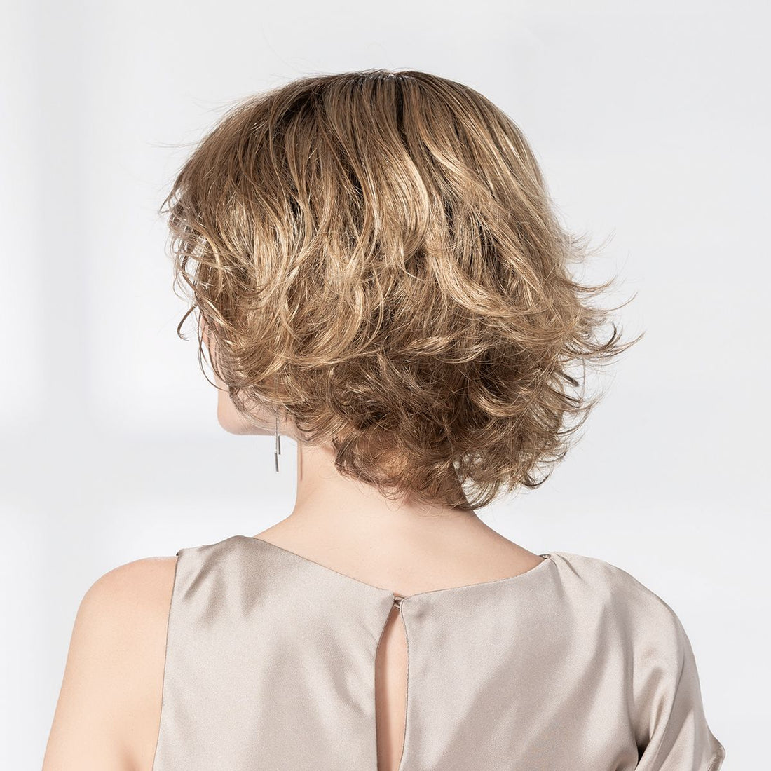 PARRUCCA BLOOM DELUXE CAPELLI CORTI MOSSI