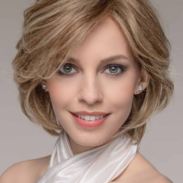 PARRUCCA BRILLIANCE PLUS DELUXE CAPELLI VERI MEDI LISCI