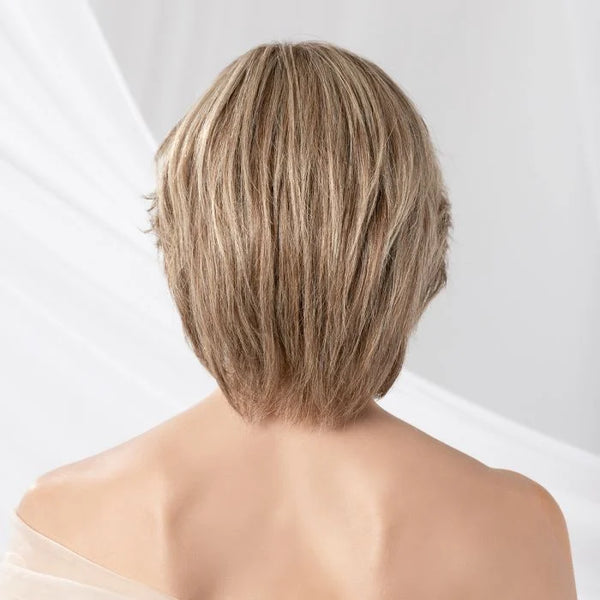 PARRUCCA BRILLIANCE PLUS DELUXE CAPELLI VERI MEDI LISCI