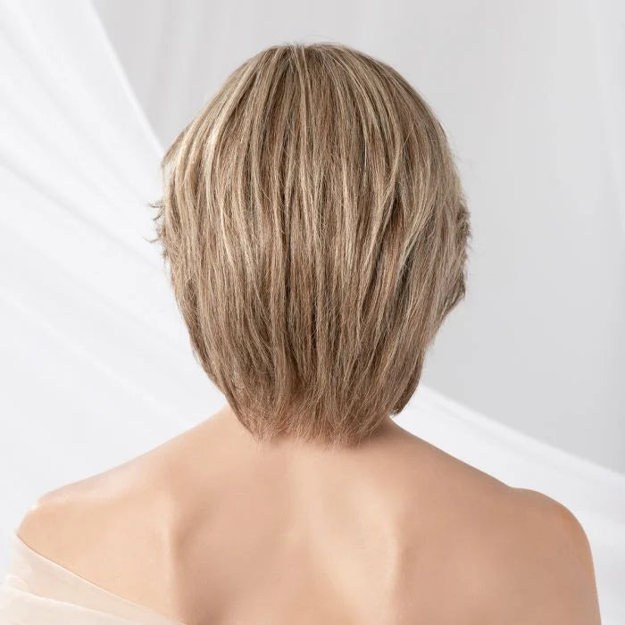PARRUCCA BRILLIANCE PLUS DELUXE CAPELLI VERI MEDI LISCI