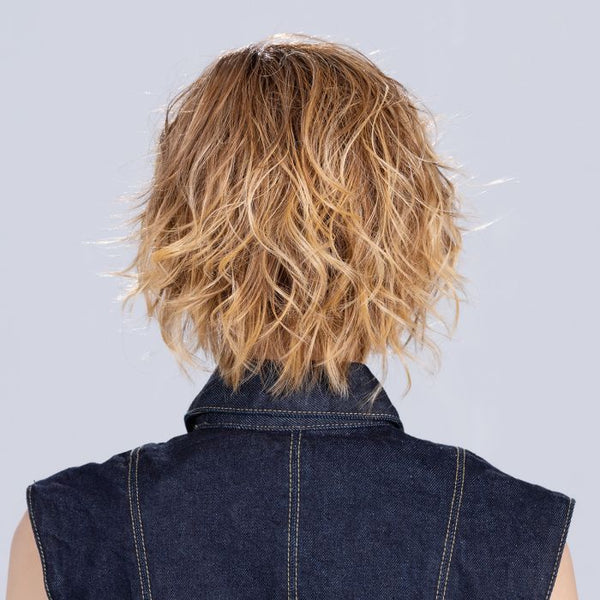 PARRUCCA COOKIE MONO PART CAPELLI CORTI MOSSI IN FIBRA TERMORESISTENTE