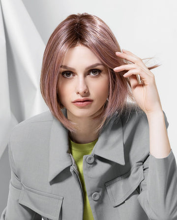 PARRUCCA DUA MONO PART CAPELLI CORTI LISCI IN FIBRA TERMORESISTENTE