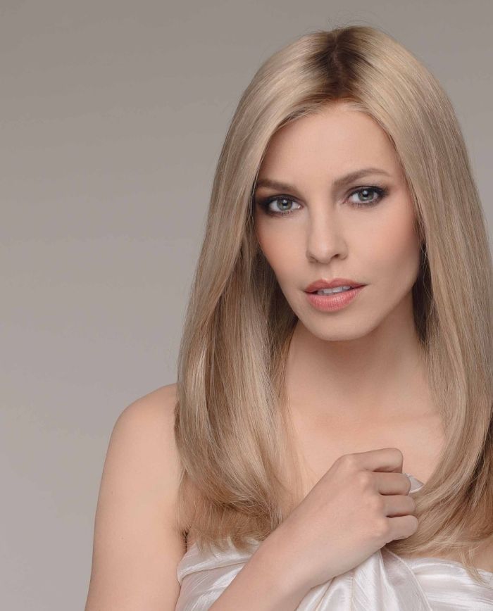 PARRUCCA EMOTION DELUXE CAPELLI VERI LUNGHI LISCI