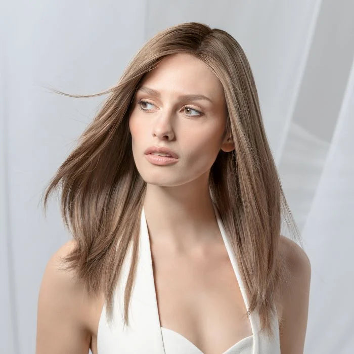 PARRUCCA EMOTION SMALL DELUXE CAPELLI VERI LUNGHI LISCI