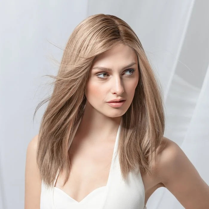 PARRUCCA EMOTION DELUXE CAPELLI VERI LUNGHI LISCI