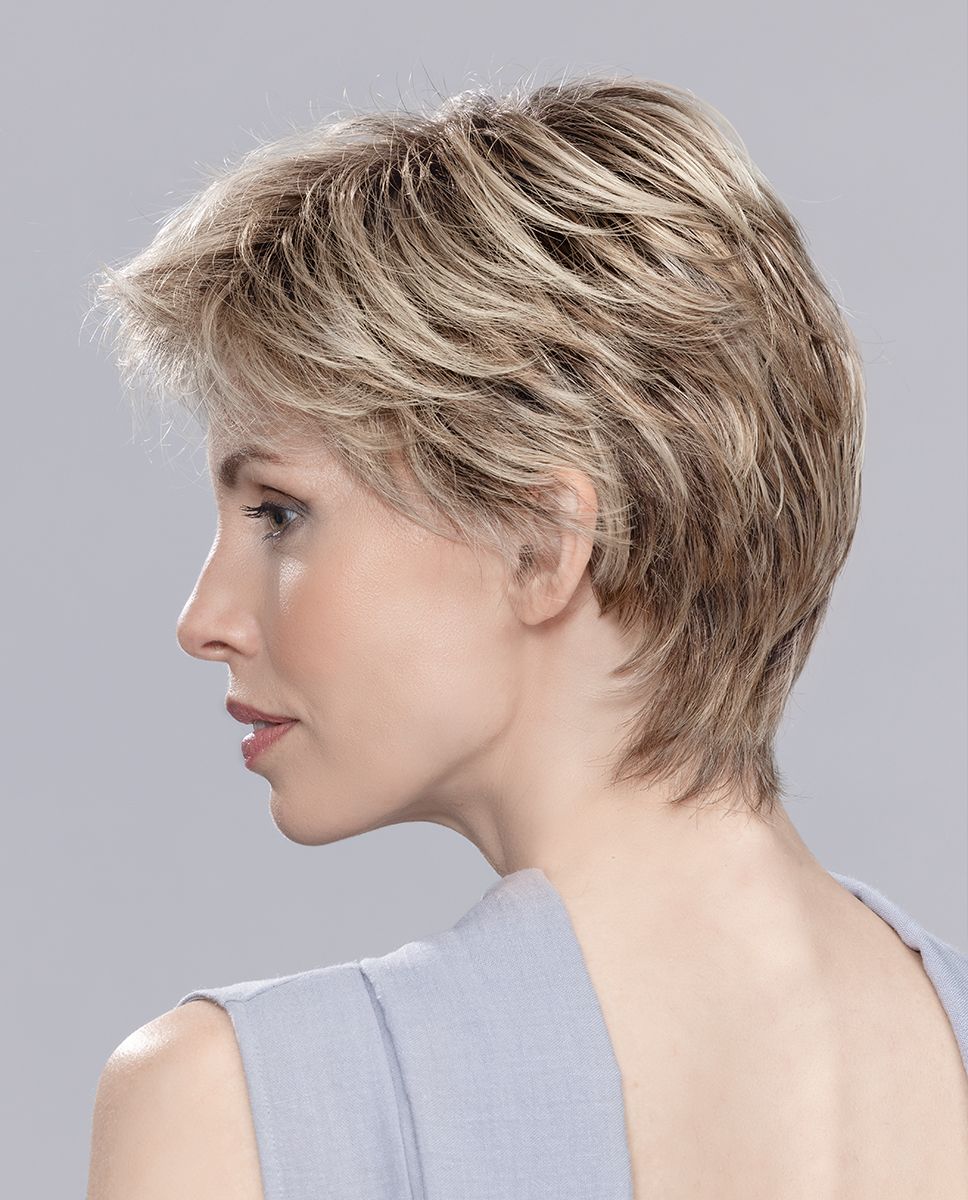 Parrucca Sintetica Con Capelli Corti E Lisci Con Mèches Per Le Donne 2026 - Foto 5