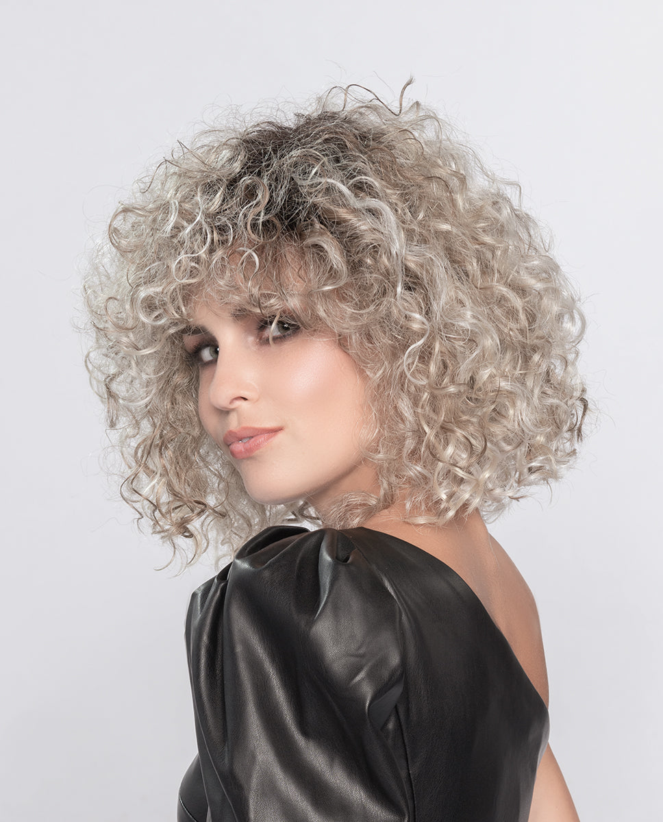 PARRUCCA DISCO CAPELLI MEDI RICCI