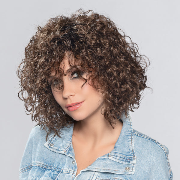 PARRUCCA DISCO CAPELLI MEDI RICCI