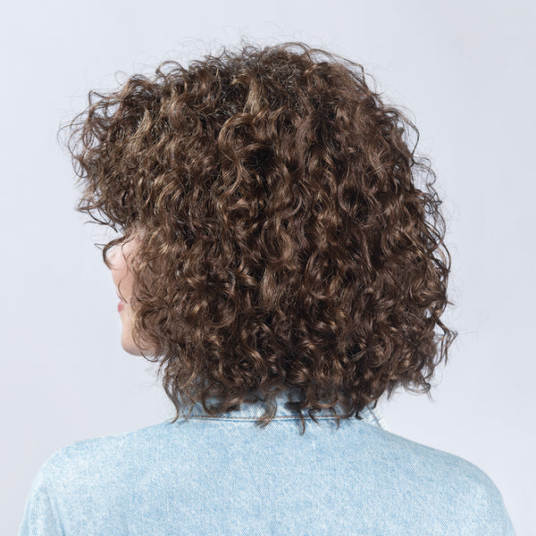 PARRUCCA DISCO CAPELLI MEDI RICCI