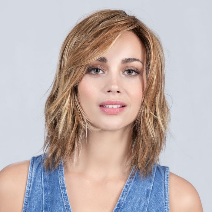 PARRUCCA FLOW CAPELLI MEDI MOSSI IN FIBRA TERMORESISTENTE