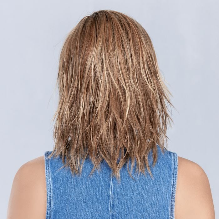 PARRUCCA FLOW CAPELLI MEDI MOSSI IN FIBRA TERMORESISTENTE