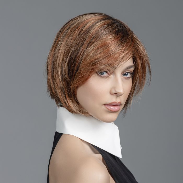 PARRUCCA FRENCH MONO PART CAPELLI  MEDI LISCI IN FIBRA SINTETICA