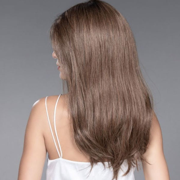 PARRUCCA CASO MONO CAPELLI VERI LUNGHI LISCI