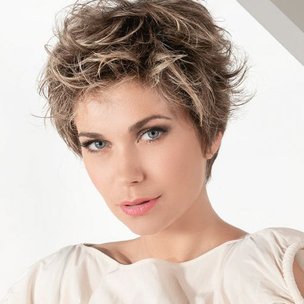 PARRUCCA POSH DELUXE CAPELLI CORTI MOSSI