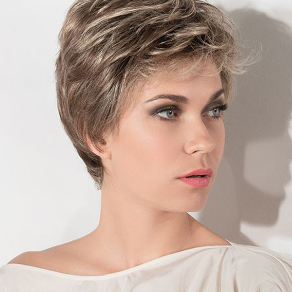 PARRUCCA POSH DELUXE CAPELLI CORTI MOSSI