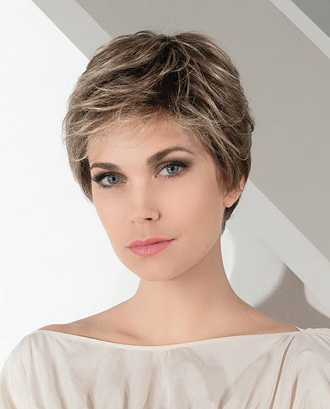 PARRUCCA POSH CAPELLI CORTI MOSSI