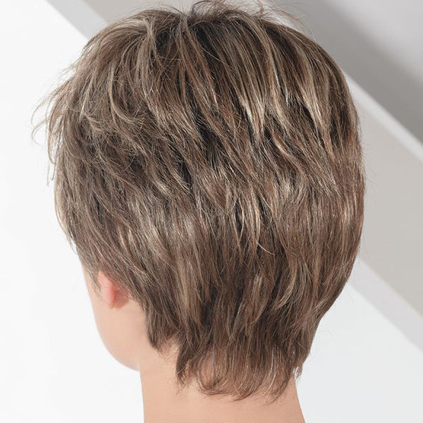 PARRUCCA POSH DELUXE CAPELLI CORTI MOSSI