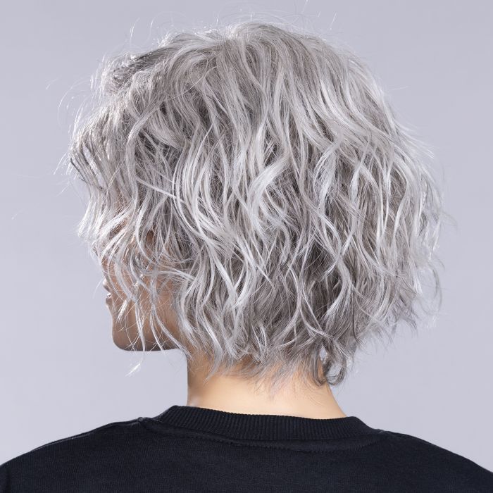 PARRUCCA SCALA MONO PART CAPELLI CORTI MOSSI IN FIBRA TERMORESISTENTE