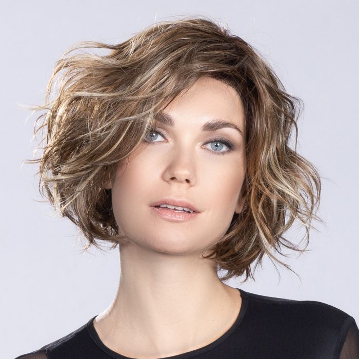 PARRUCCA SOUND MONO PART CAPELLI CORTI MOSSI IN FIBRA TERMORESISTENTE