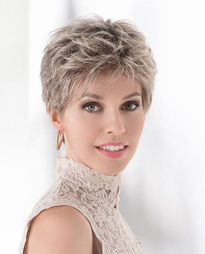 PARRUCCA TIME COMFORT CAPELLI CORTI LISCI IN FIBRA TERMORESISTENTE – Parrucche Italwig - Foto 8