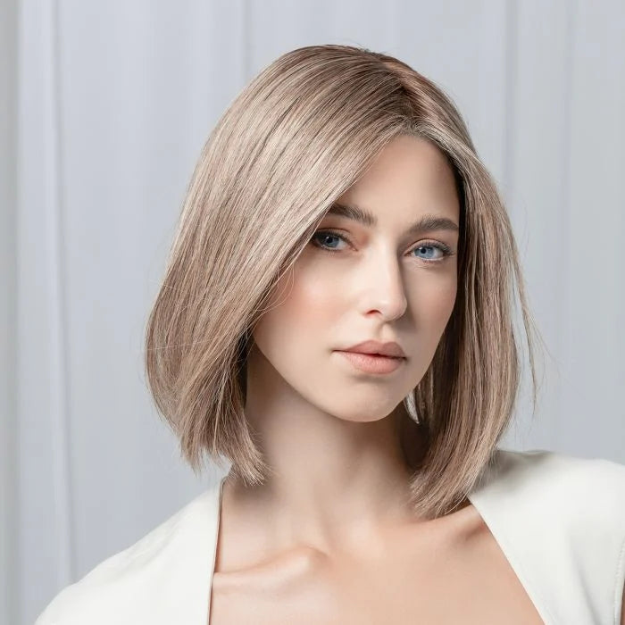 PARRUCCA SUPREME PLUS DELUXE CAPELLI VERI MEDI LISCI