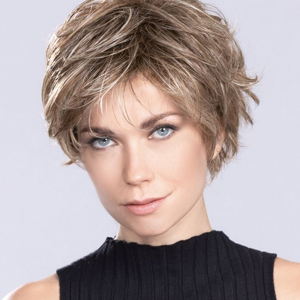 PARRUCCA RELAX LARGE CAPELLI CORTI MOSSI IN FIBRA TERMORESISTENTE